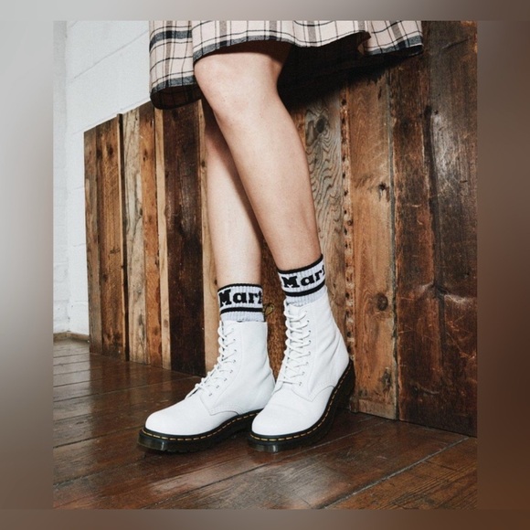 Dr. Martens Shoes - Dr martens white boots